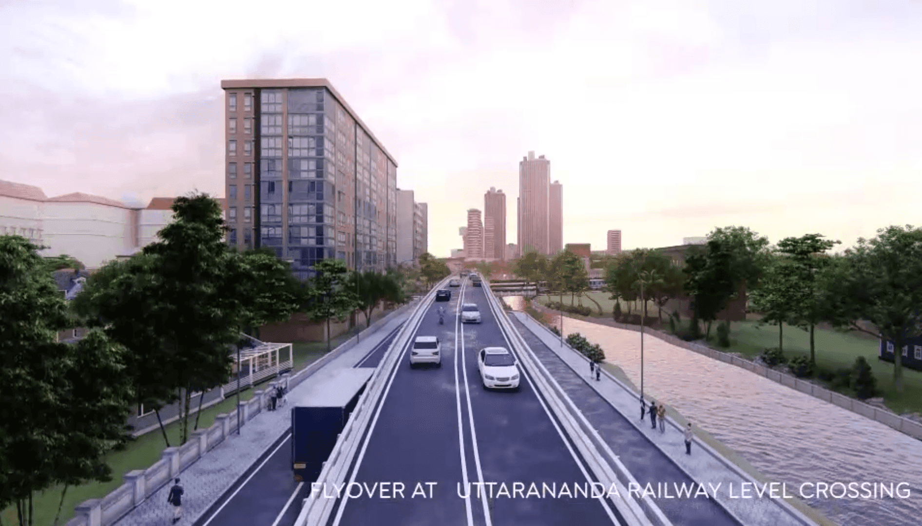 Urban Flyover Development Visualisation hero image